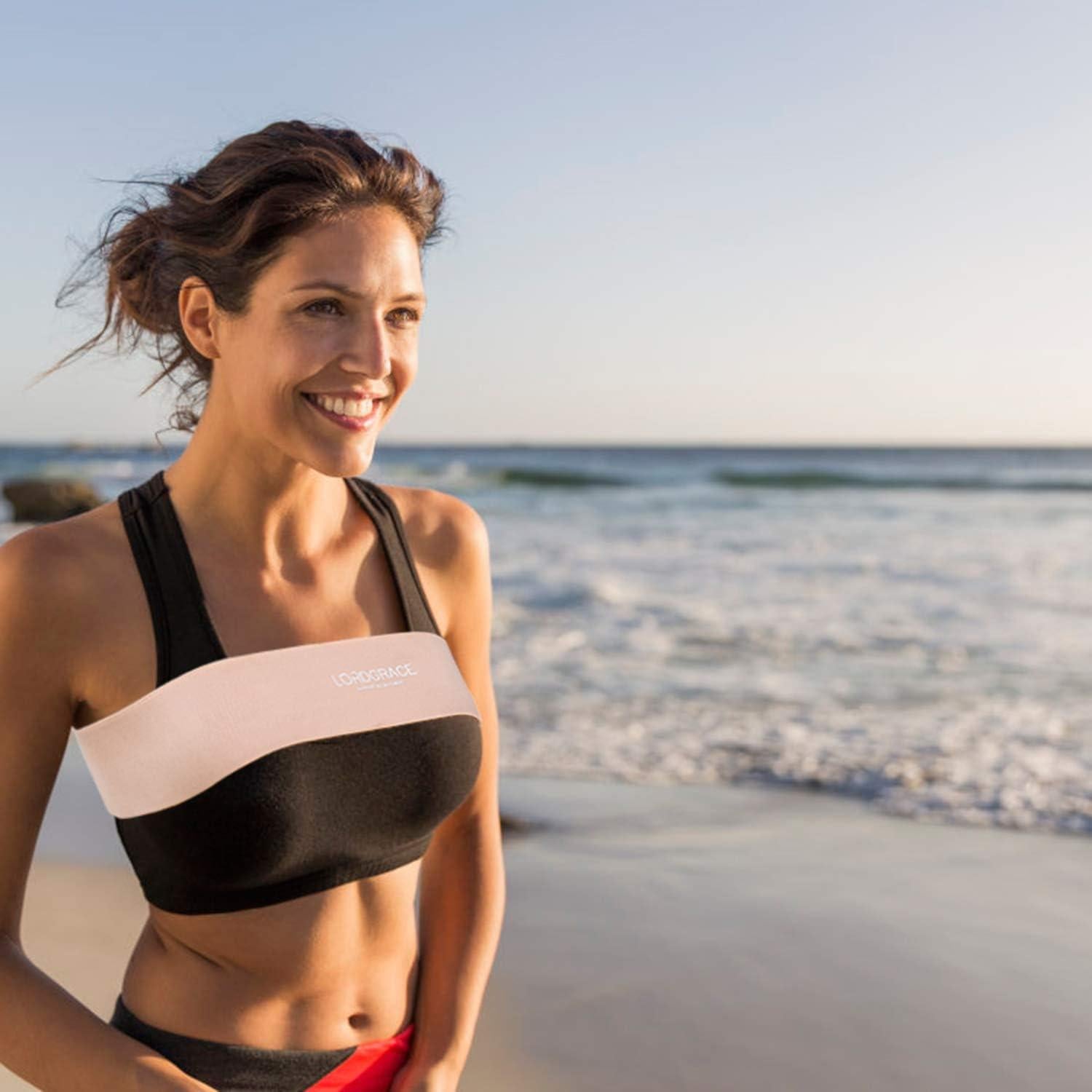 Banda de Soporte para el Pecho LORDGRACE Ajustable Beige S/M