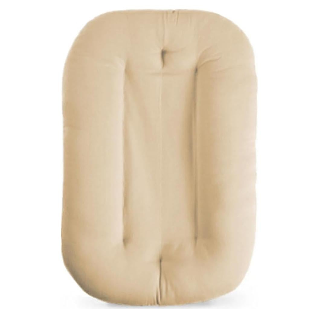 Cojín para Bebés Recien Nacidos Algodón Orgánico Albaricoque