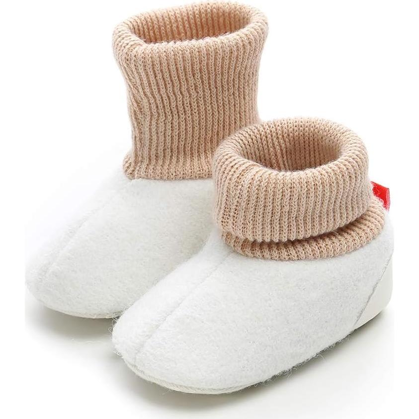 Botines Antideslizantes para Bebés Niños Niñas Algodón Invierno
