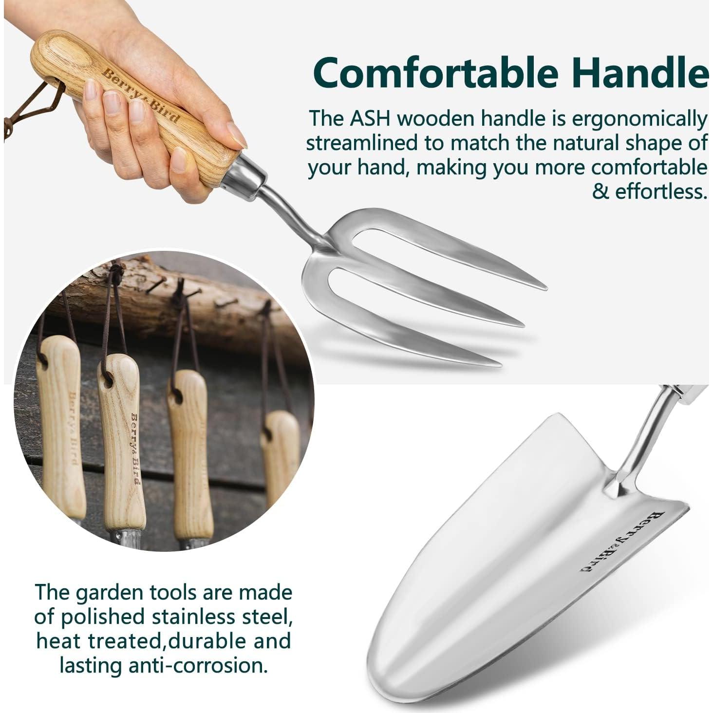 Conjunto de Herramientas de Jardinería Berry&Bird - 3 Piezas