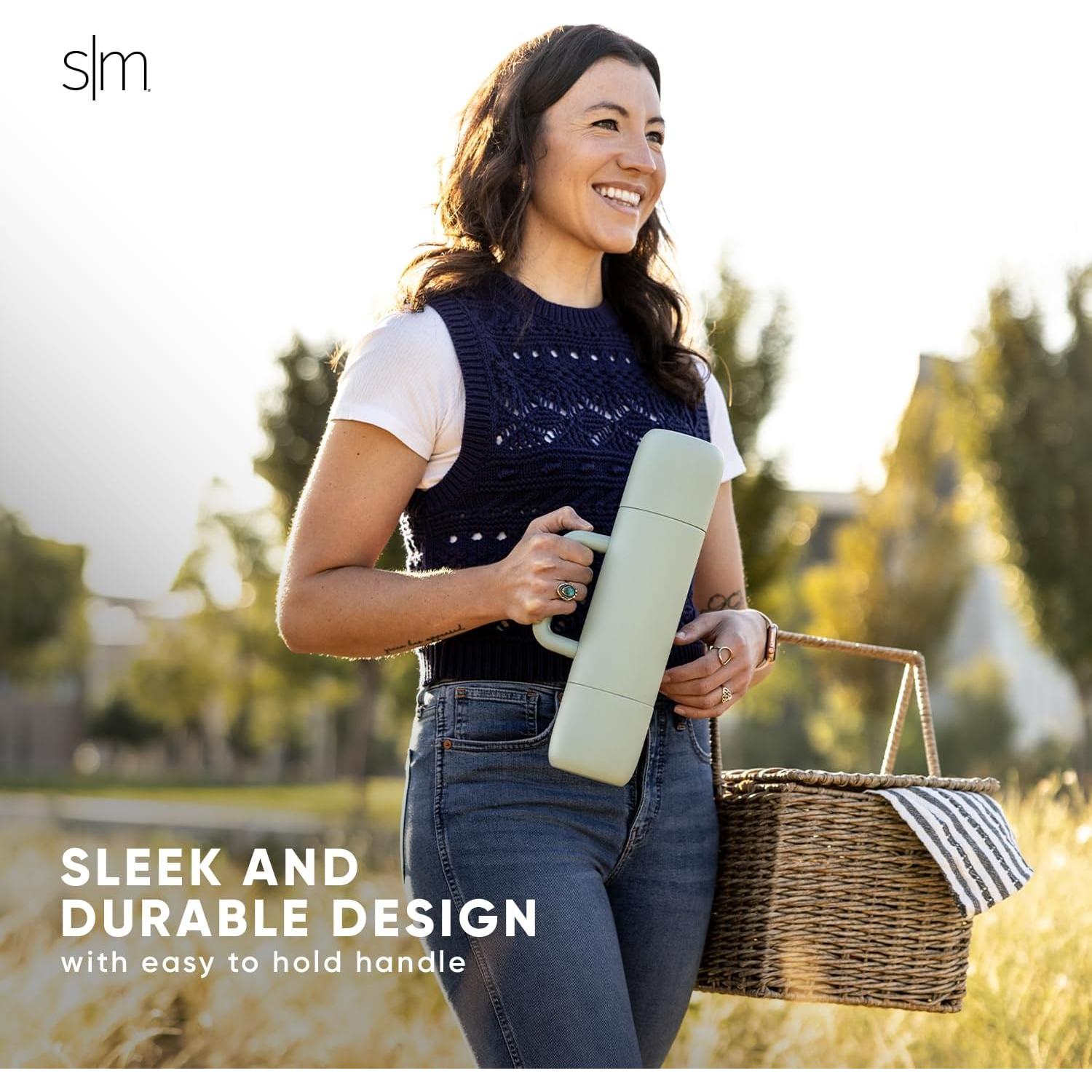 Termo Aislado Simple Modern NFL Dallas Cowboys 1064ml con 2 Tazas