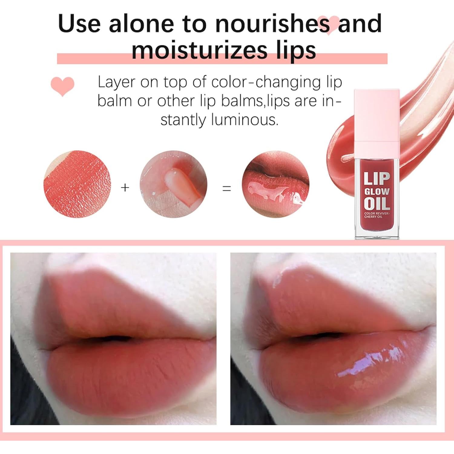 Brillo Labial Hidratante CHIFURE 7.93 g - Voluminizador Transparente