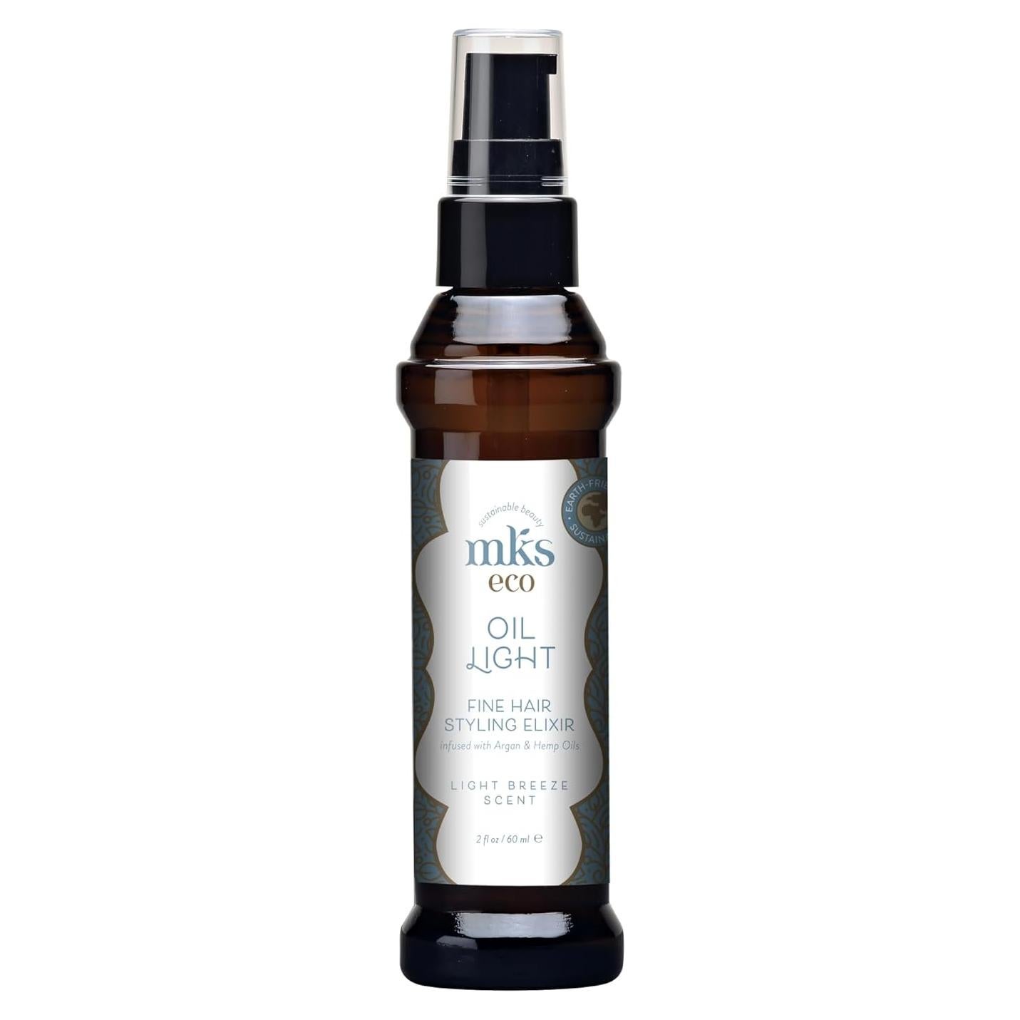 MKS Eco Aceite Ligero 59 ml - Elixir de Argán y Cáñamo