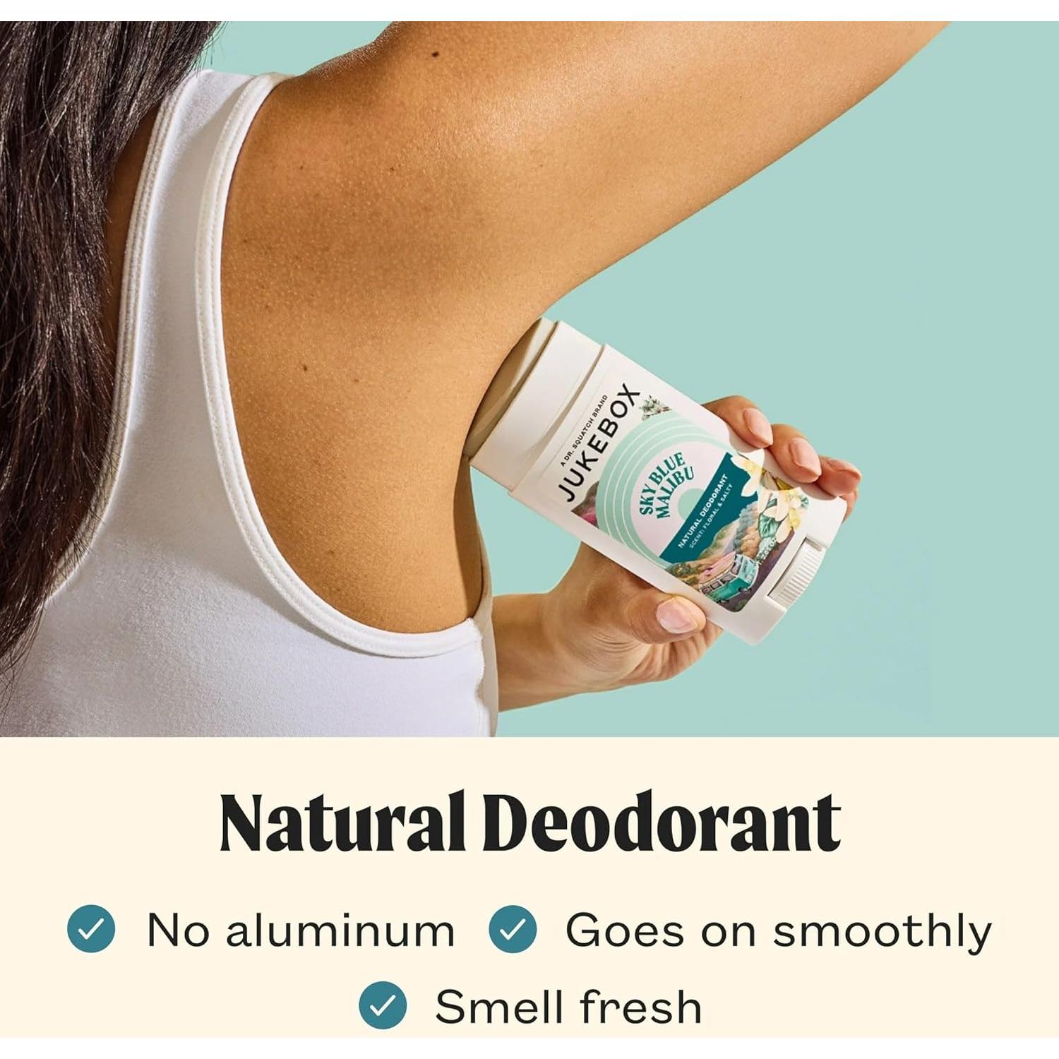 Desodorante Natural Jukebox Dr. Squatch 75g Sin Aluminio