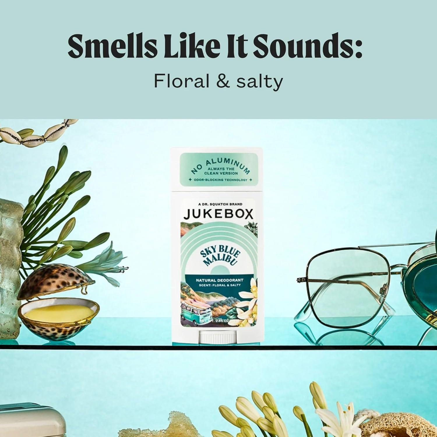 Desodorante Natural Jukebox Dr. Squatch 75g Sin Aluminio