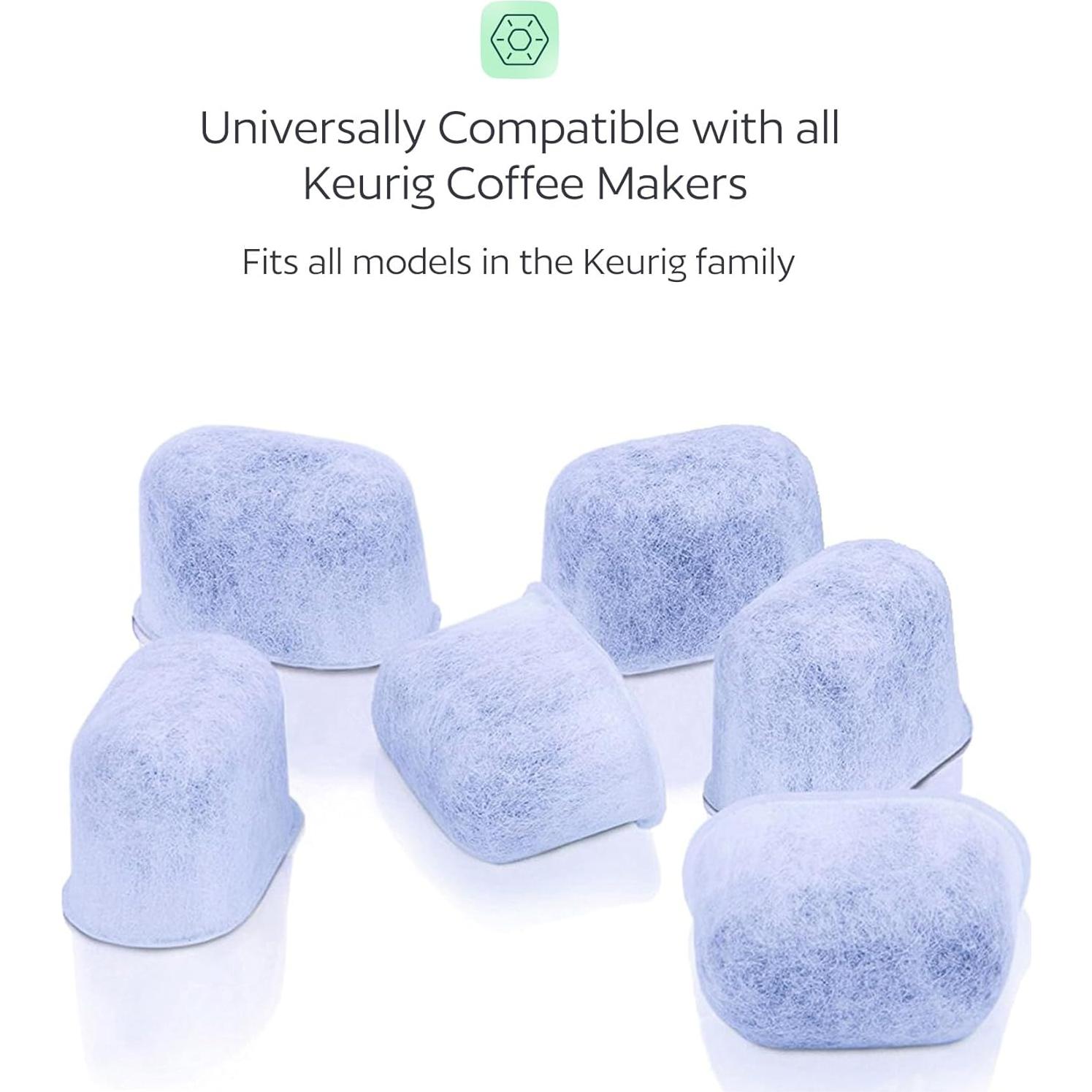 Filtros de Agua GoodCups para Cafeteras Keurig - 6 Unidades