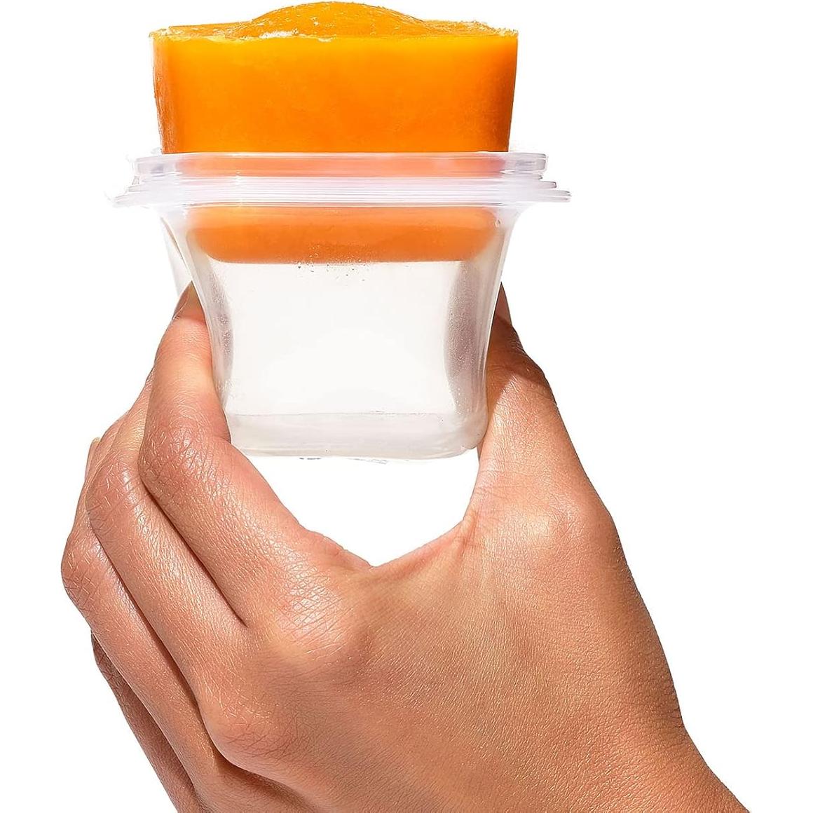 Contenedor de Almacenamiento de Comida para Bebés OXO Tot 4oz Set 4 Piezas