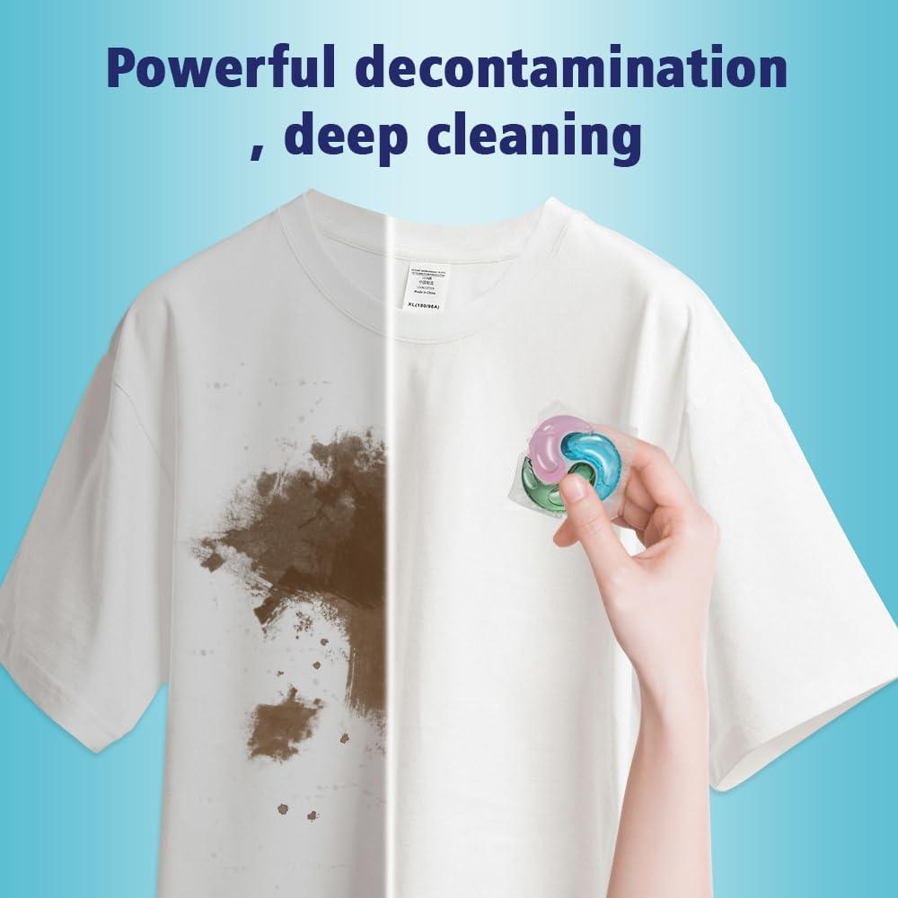 Cápsulas de Detergente para Ropa Ikeda 3 en 1 30 Cuentas 10g