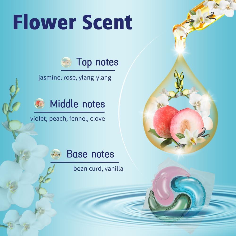 Cápsulas de Detergente para Ropa Ikeda 3 en 1 30 Cuentas 10g