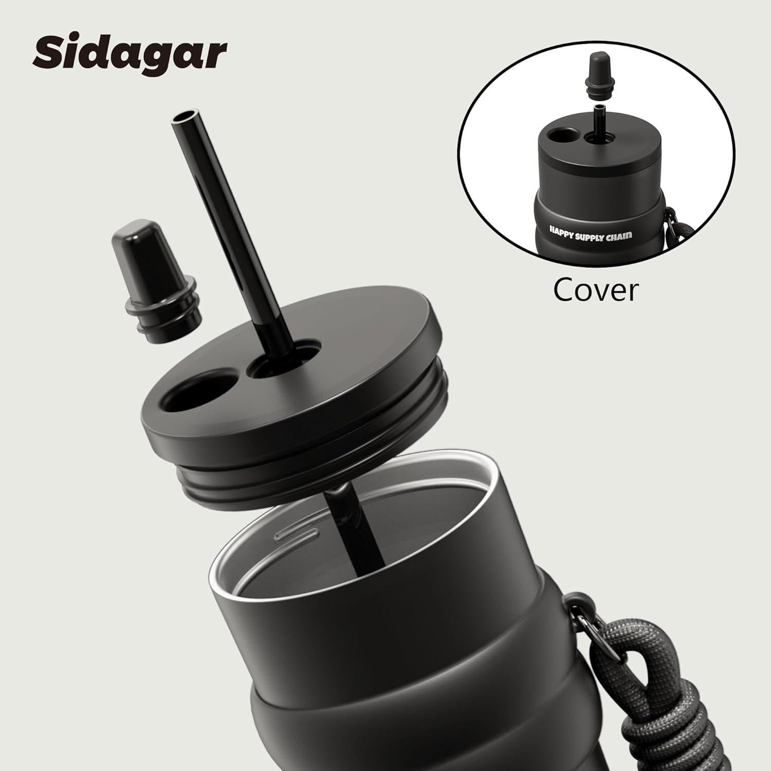 Taza de Acero Inoxidable 24 oz SDGA+ Aislada a Prueba de Fugas