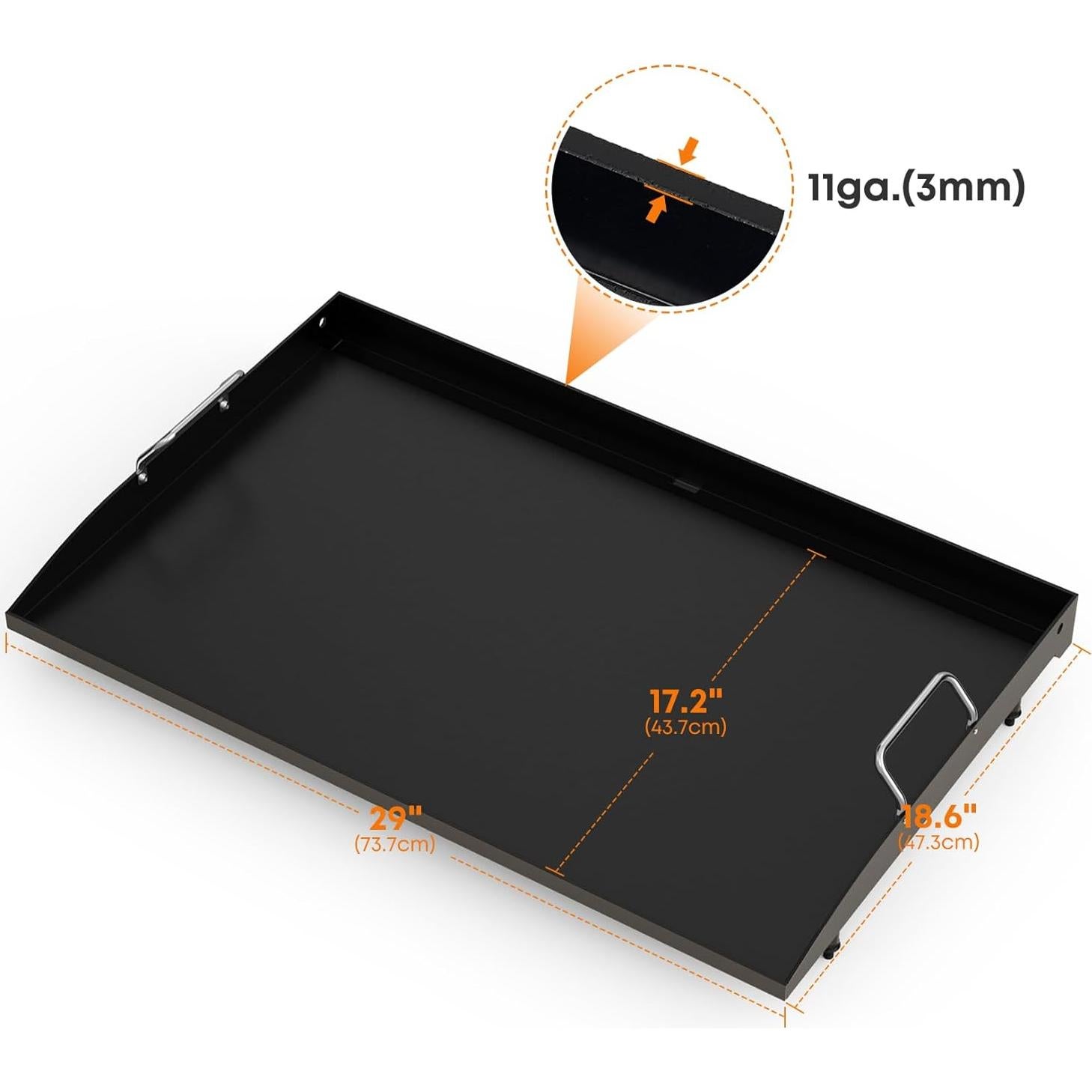 Superficie Plana de Reemplazo Stanbroil 28" para Parrilla Gas