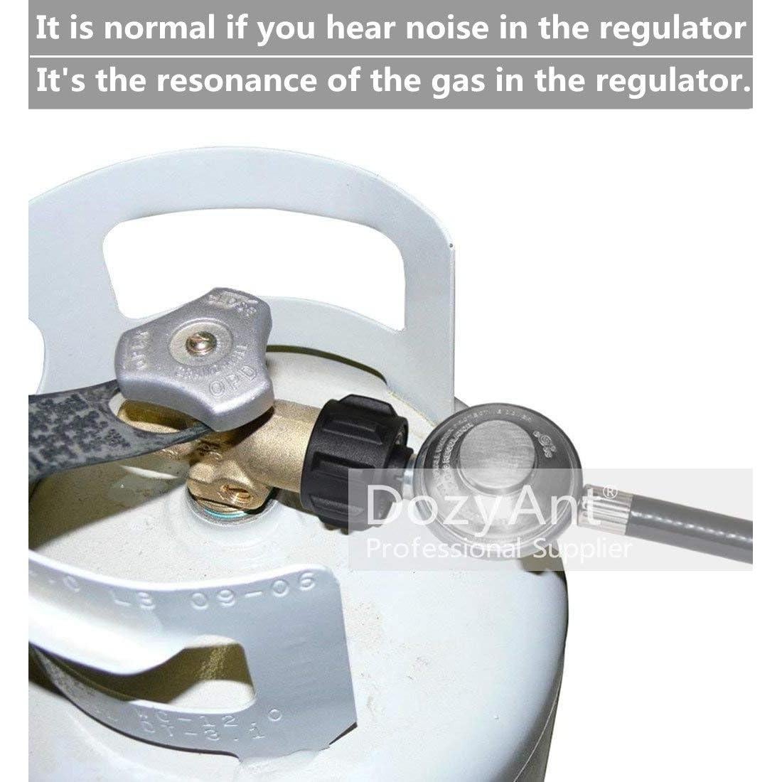 Regulador de Propano y Manguera DOZYANT 61 cm para Parrillas