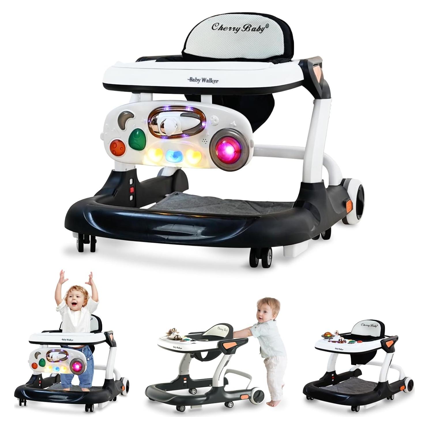 Andador 5 en 1 Aobalvn para Bebés con Música y Luces