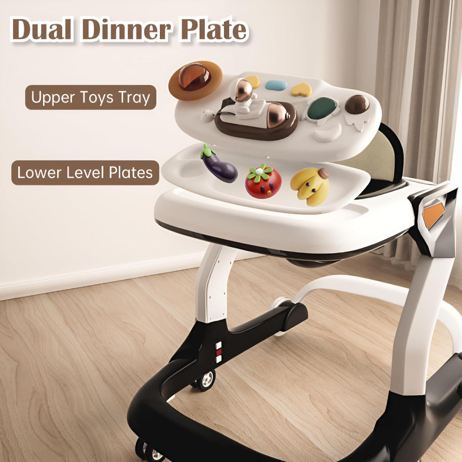 Andador 5 en 1 Aobalvn para Bebés con Música y Luces