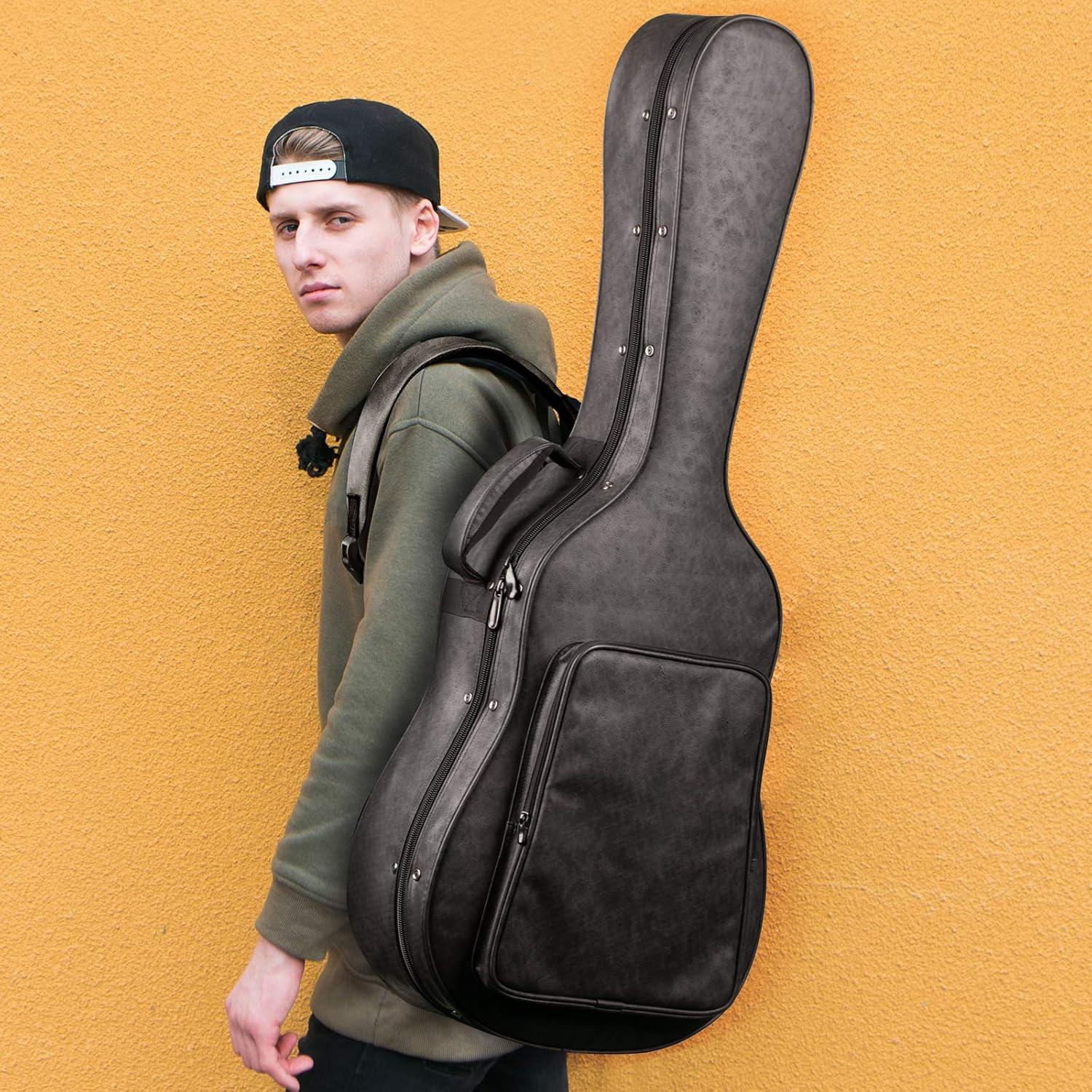 Funda Dura para Guitarra Acústica CAHAYA 40" Impermeable