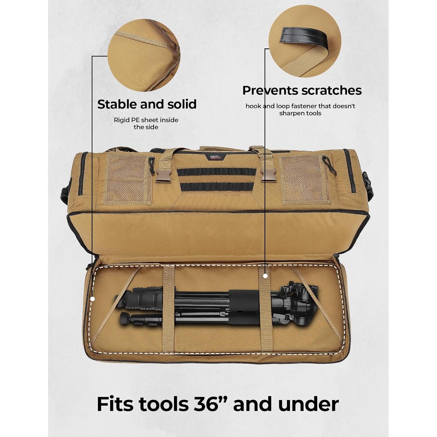 Bolsa de Caza KEMIMOTO 78L Marrón, Multiusos y Resistente