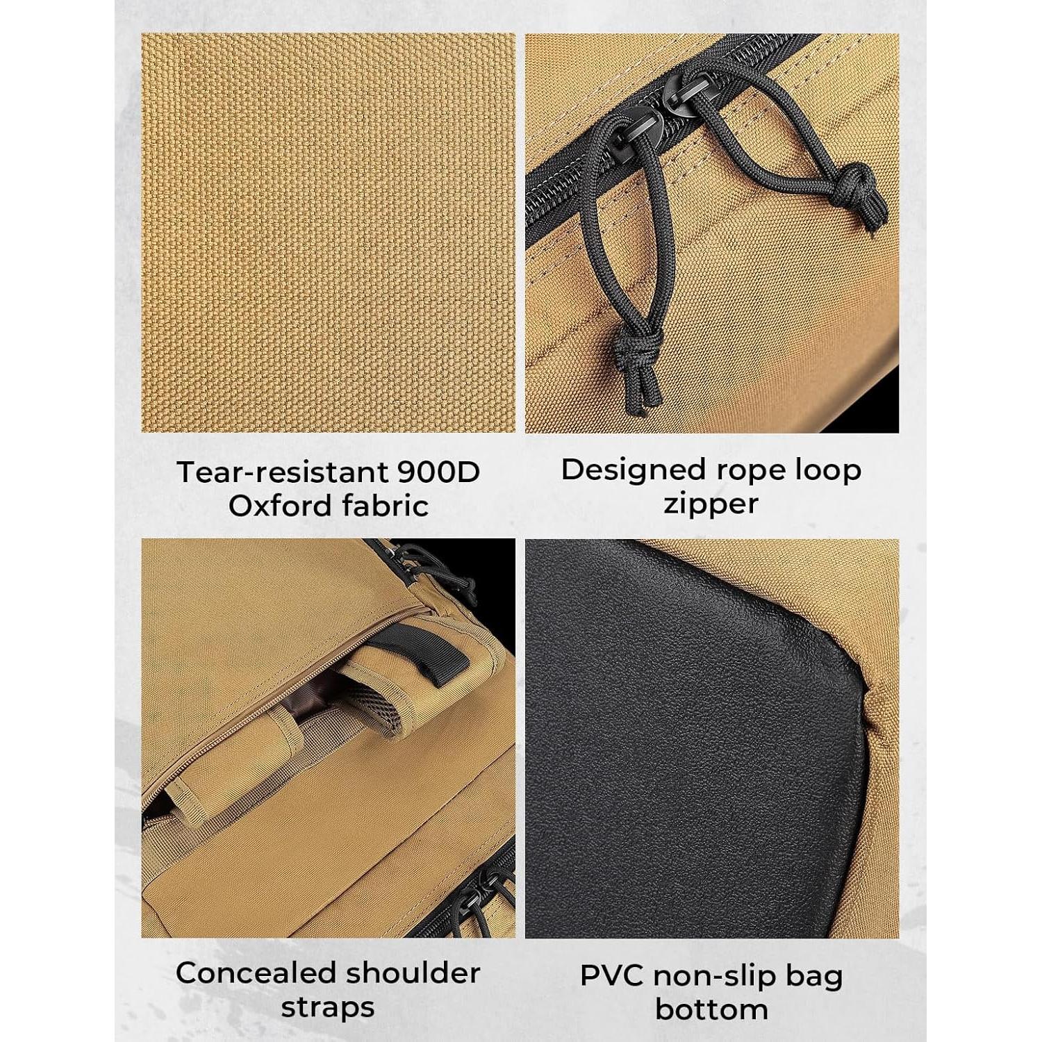 Bolsa de Caza KEMIMOTO 78L Marrón, Multiusos y Resistente