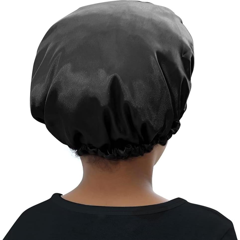 Gorro de Sueño de Satén ELIHAIR Ajustable para Niños