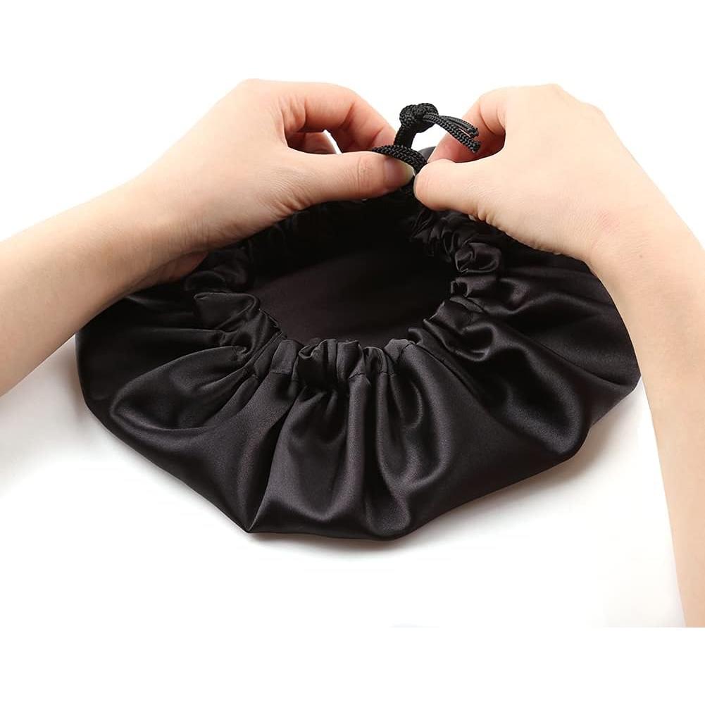 Gorro de Sueño de Satén ELIHAIR Ajustable para Niños