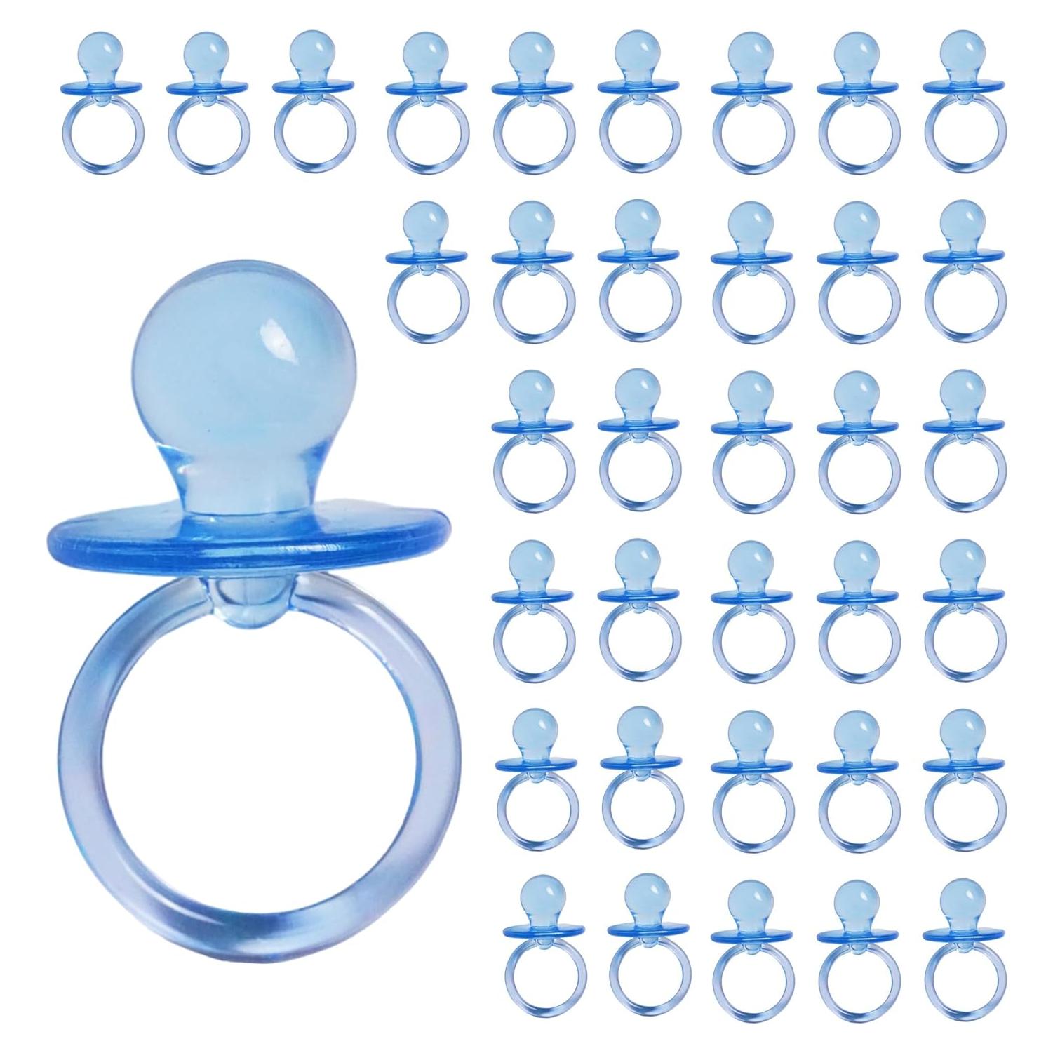Chupete para bebé azul - 36 unidades - Decoración baby shower