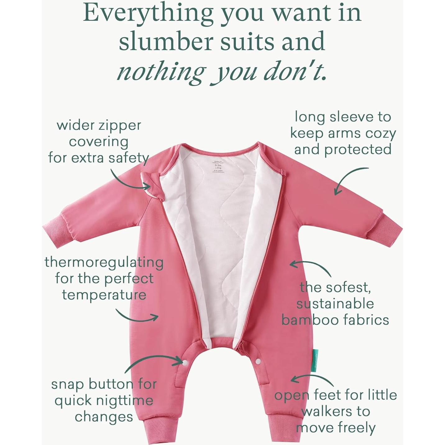 Saco de dormir PurComfy 1.0 TOG para bebés 6-15 meses