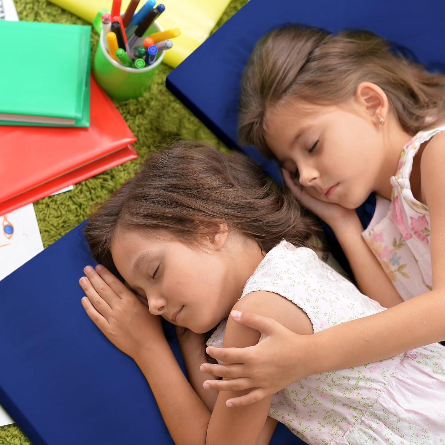 Sábanas Ajustadas para Cunas VitalCozy 12 Pcs Azul 122x60 cm