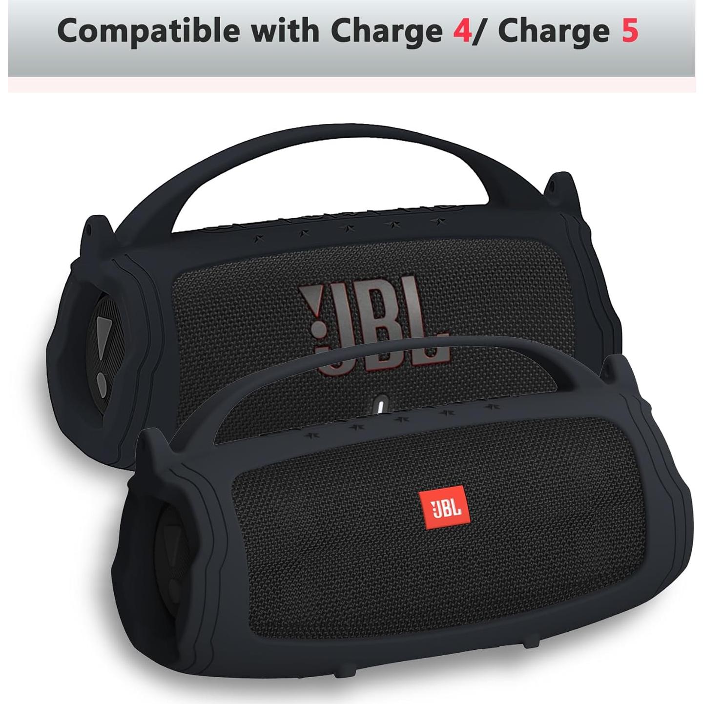 Funda y estuche JCHPINE para altavoz JBL Charge 4/5 negro