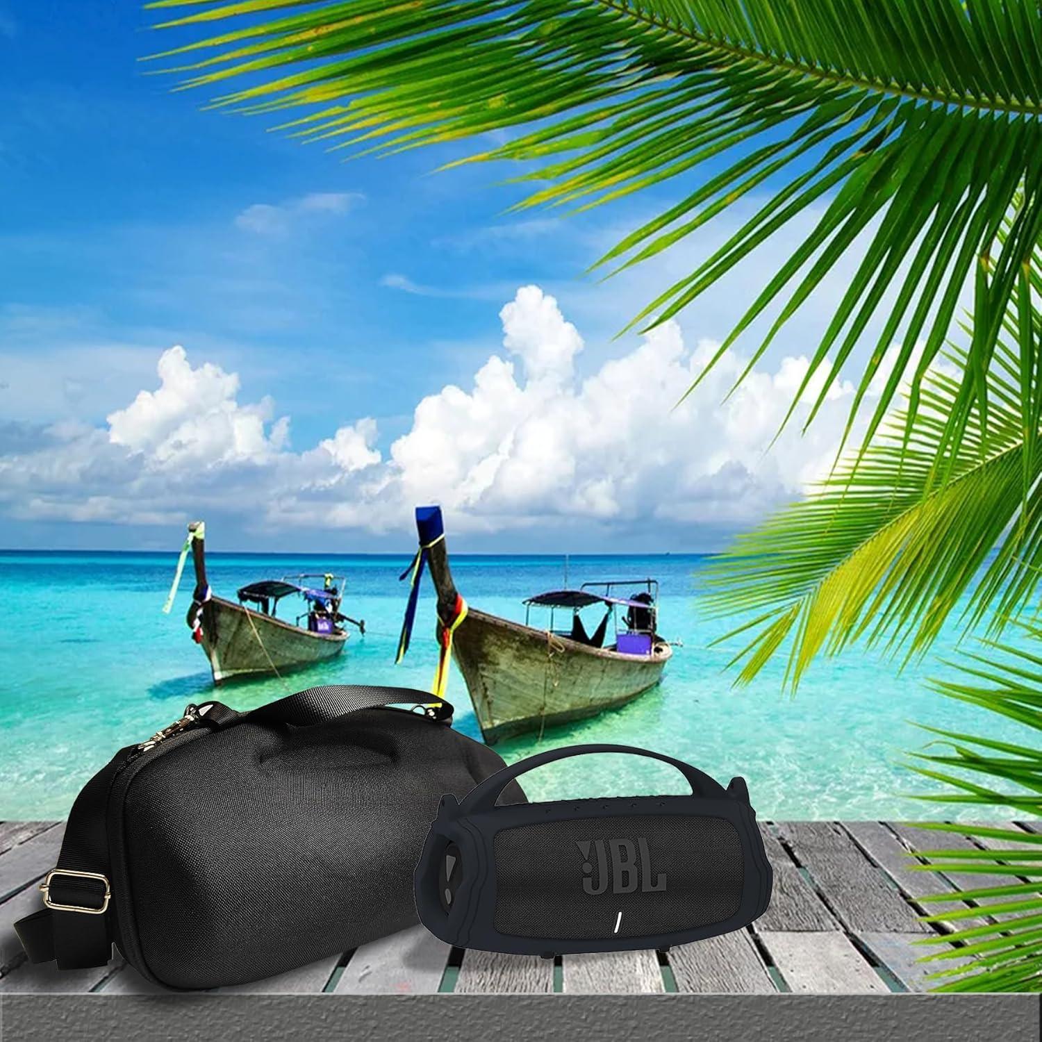 Funda y estuche JCHPINE para altavoz JBL Charge 4/5 negro