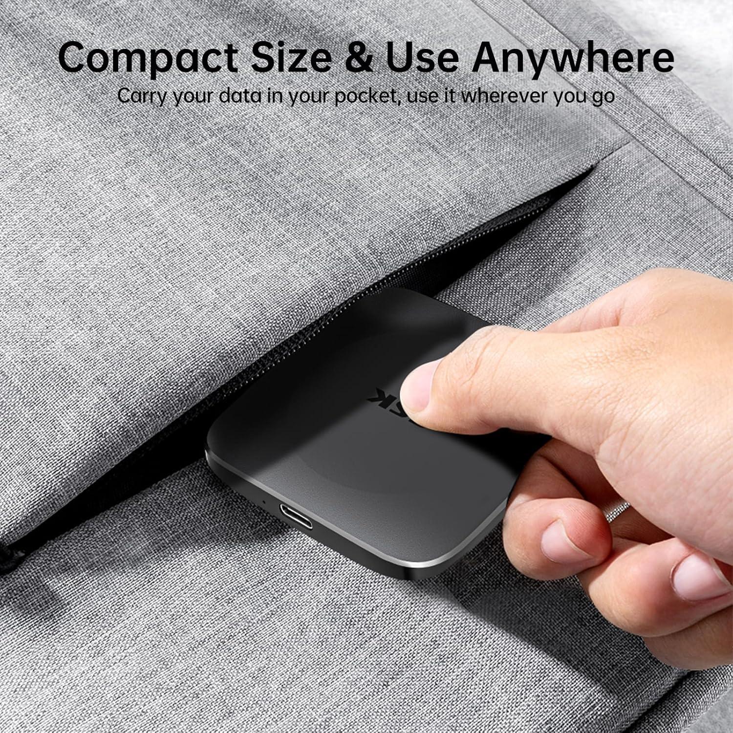 SSD Externo SSK 128GB USB 3.2 Gen 2 hasta 550MB/s