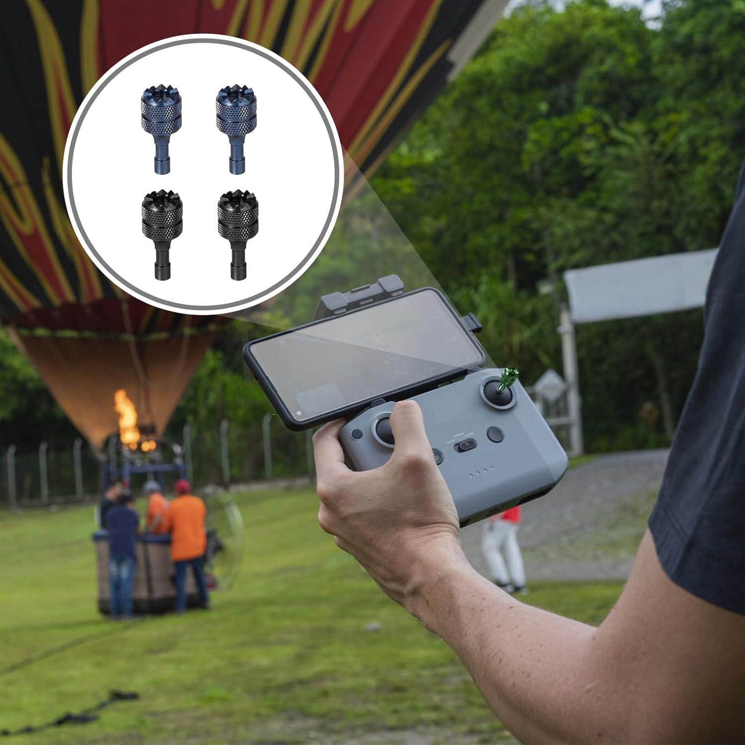 Palancas de Control NQEUEPN para Drones DJI Mini 3/4 Pro - 4 Piezas