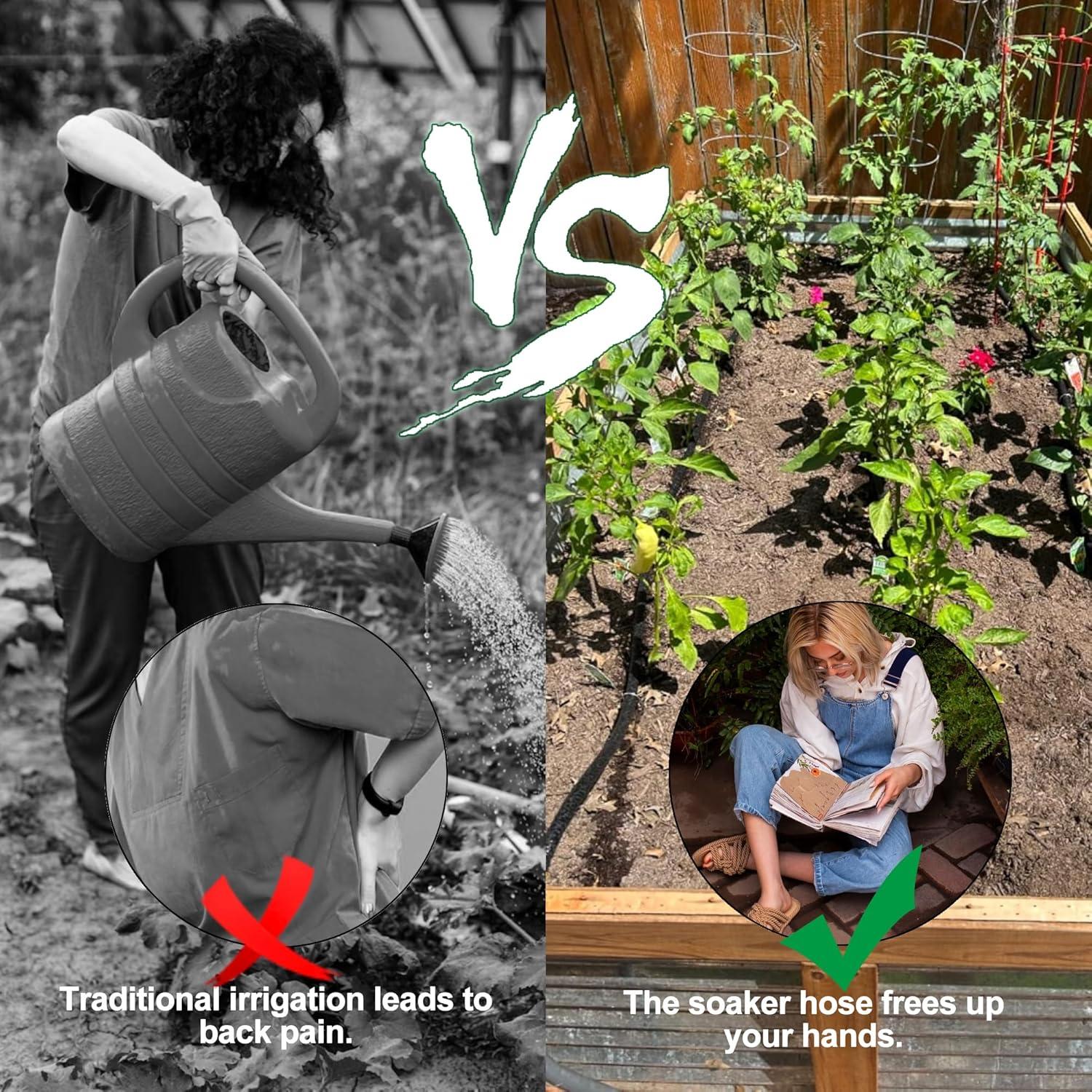 Sistema de Riego por Goteo Oscorna 15.24m + 7.62m Manguera