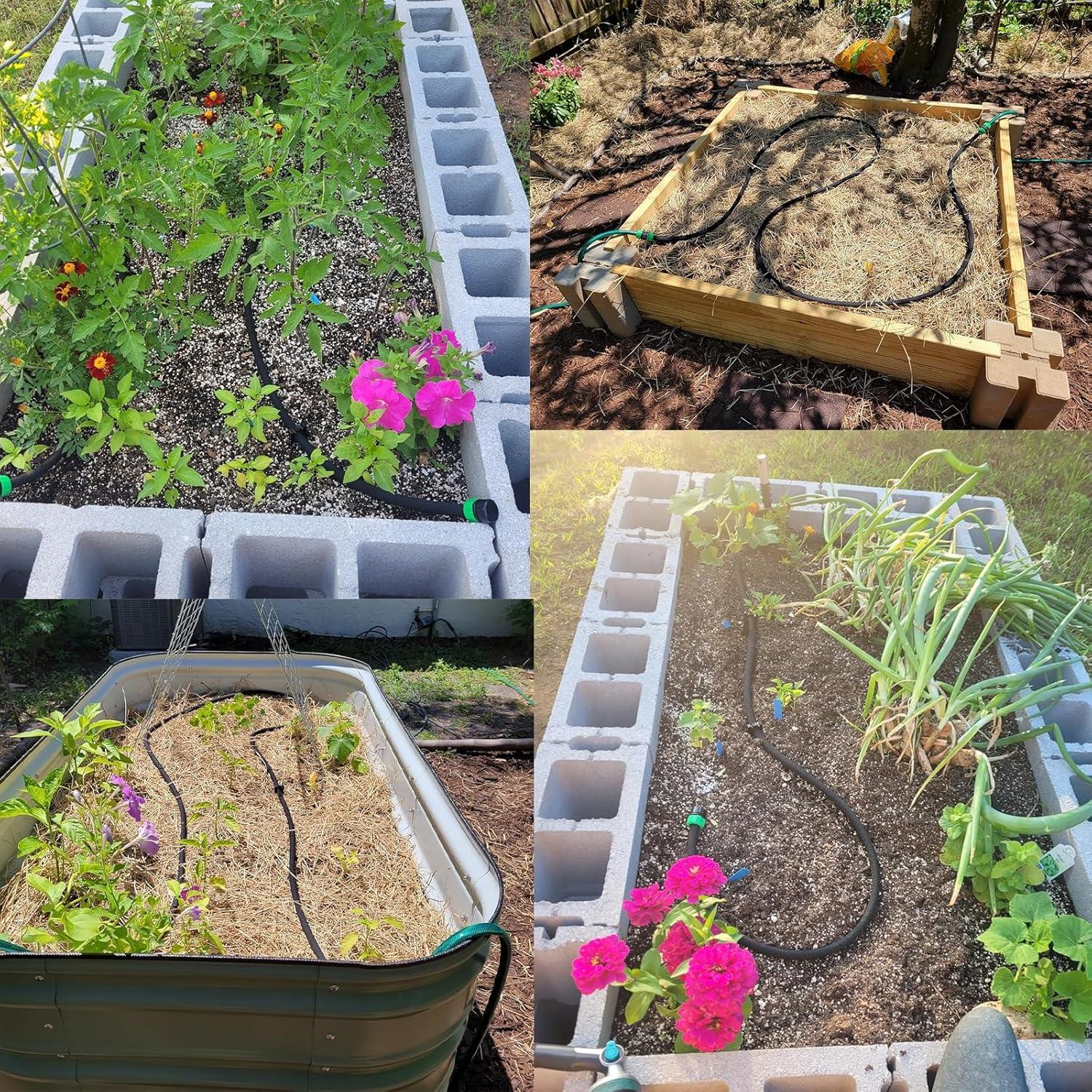 Sistema de Riego por Goteo Oscorna 15.24m + 7.62m Manguera