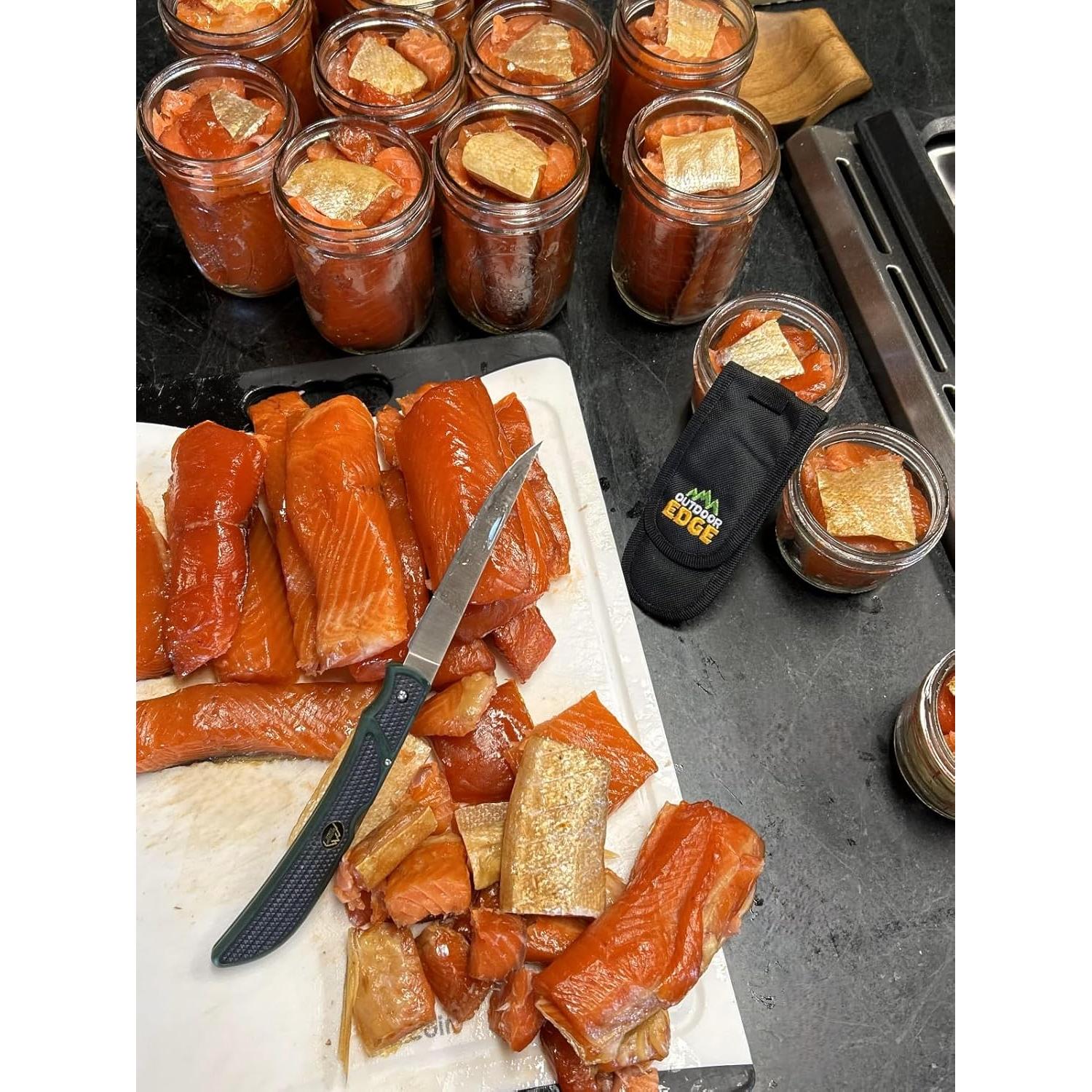 Cuchillo de Filete Plegable Outdoor Edge OEFB1 12.7 cm Verde/Negro