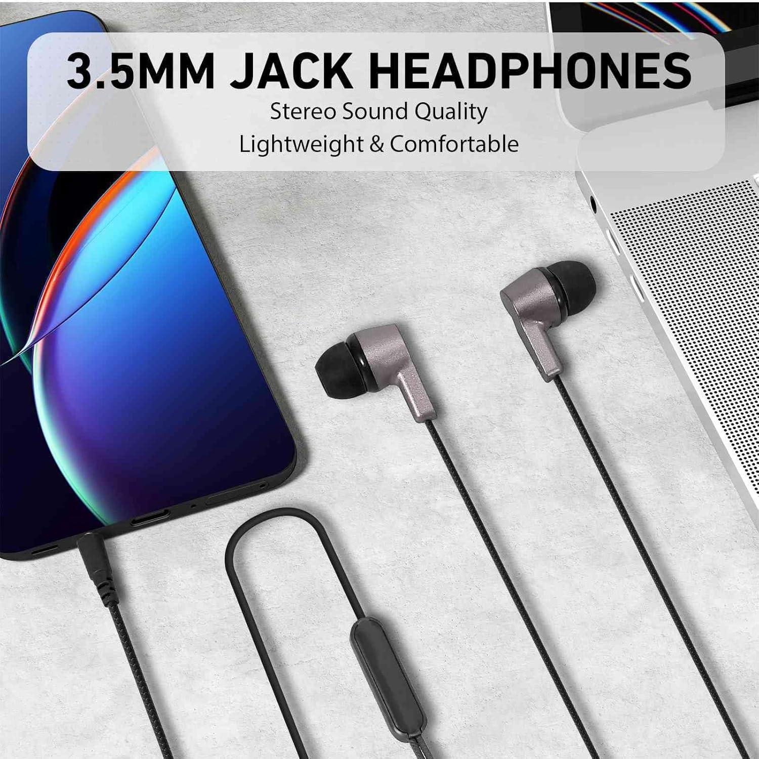 Auriculares UrbanX R2 Intrauditivos con Micrófono 3.5mm