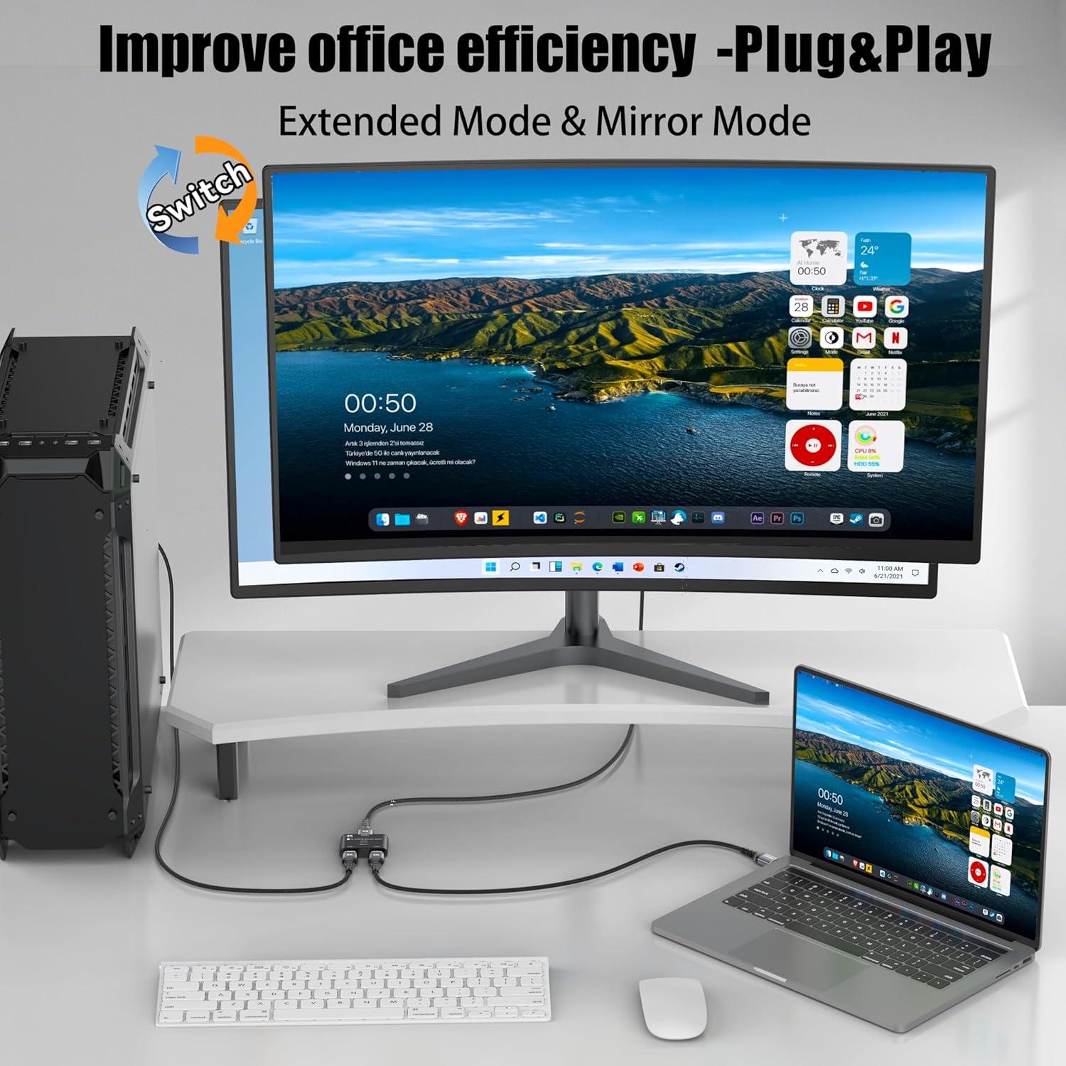 Cable HDMI 2.1 MOSIMLI 0.91m Alta Velocidad 48Gbps 8K