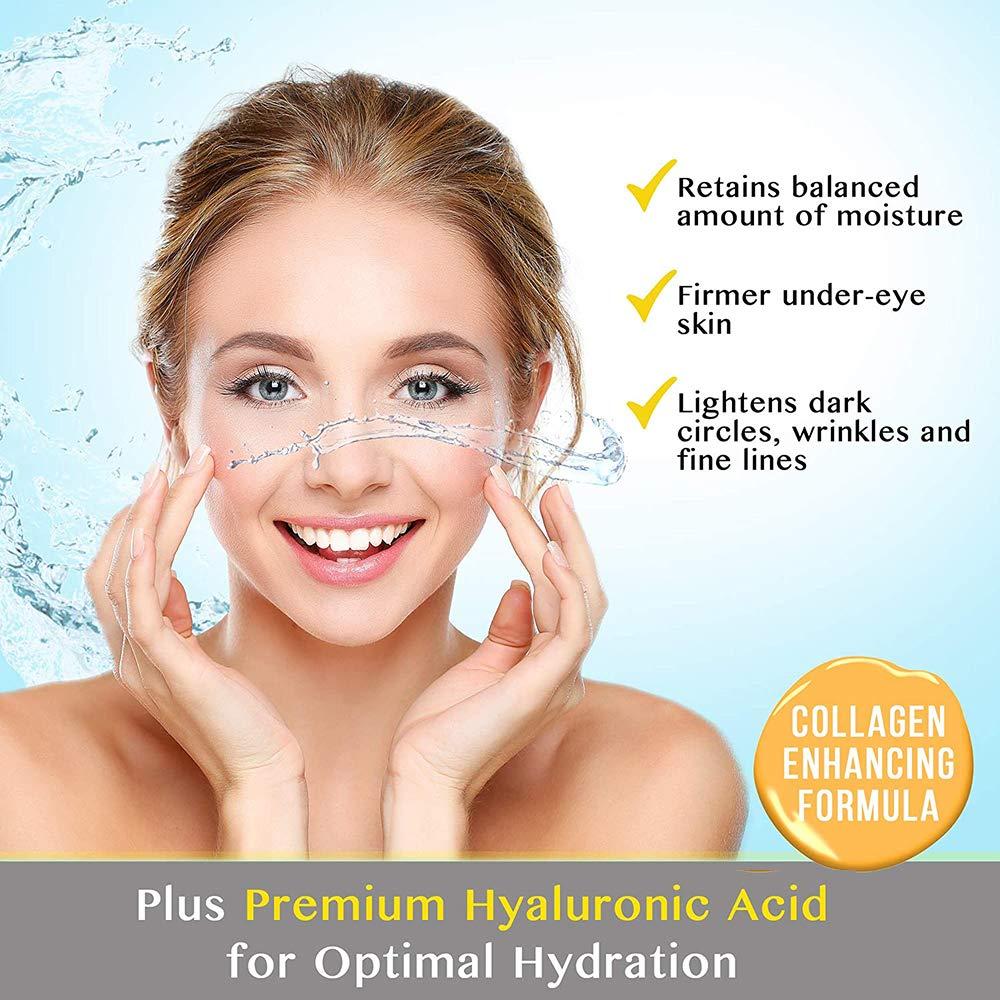 Mascarilla para Ojos Felico - 30 Pares Colágeno Hidratante