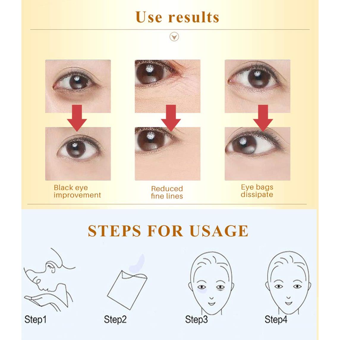 Mascarilla para Ojos Felico - 30 Pares Colágeno Hidratante