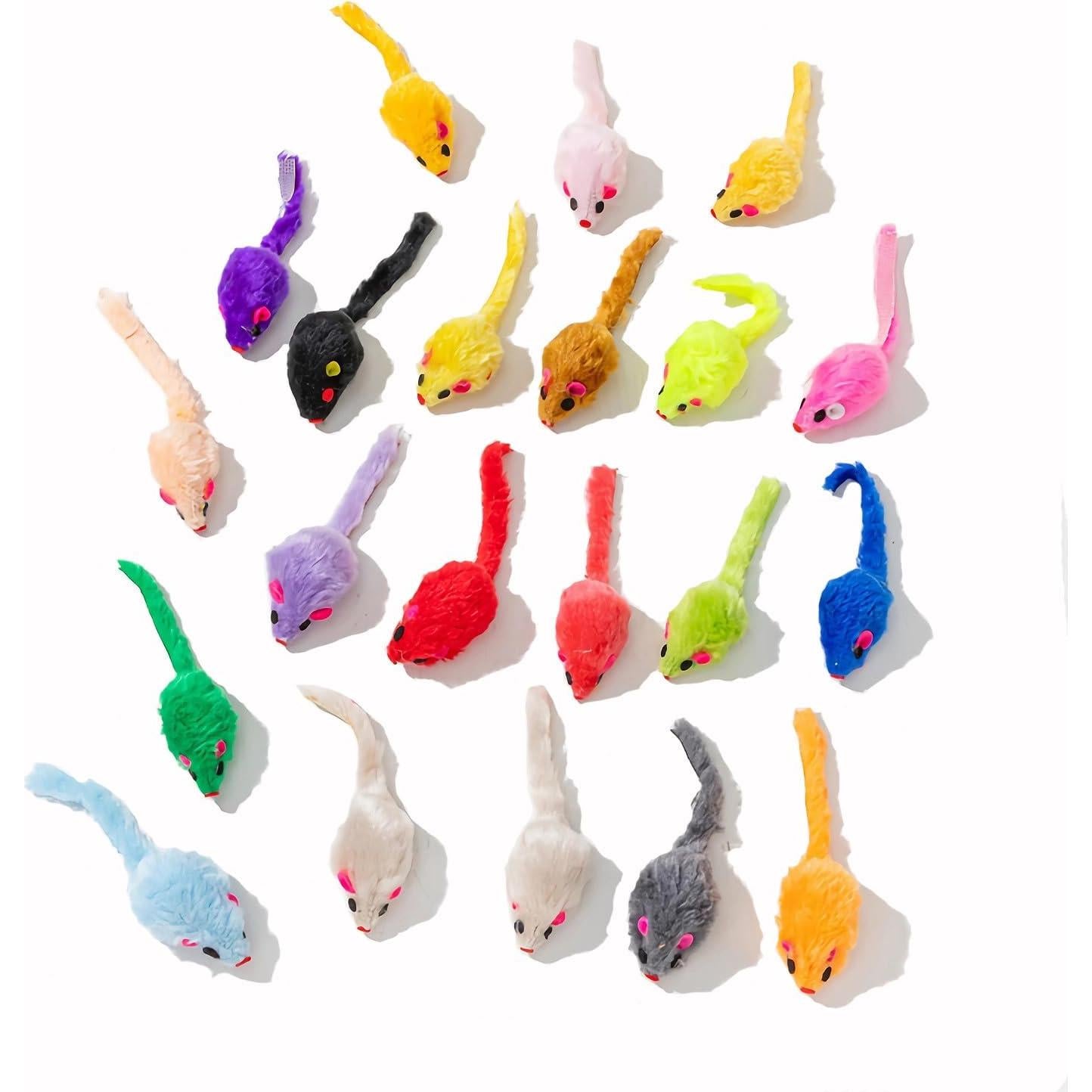 12 Juguetes de Ratón para Gatos Maiguangta - Catnip y Sonido