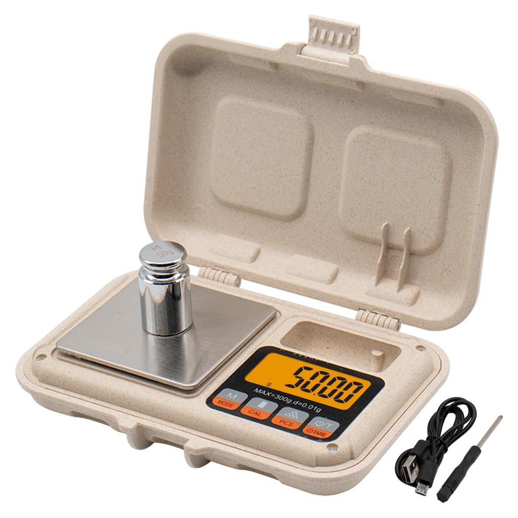 Báscula Digital de Gramos UNIWEIGH UN1-300 300g 0.01g Portátil