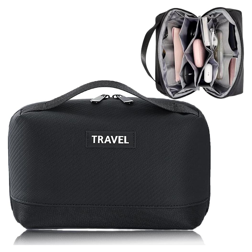 Bolsa Organizador Electrónica PIGIAOKA Resistente al Agua 24x15x11cm