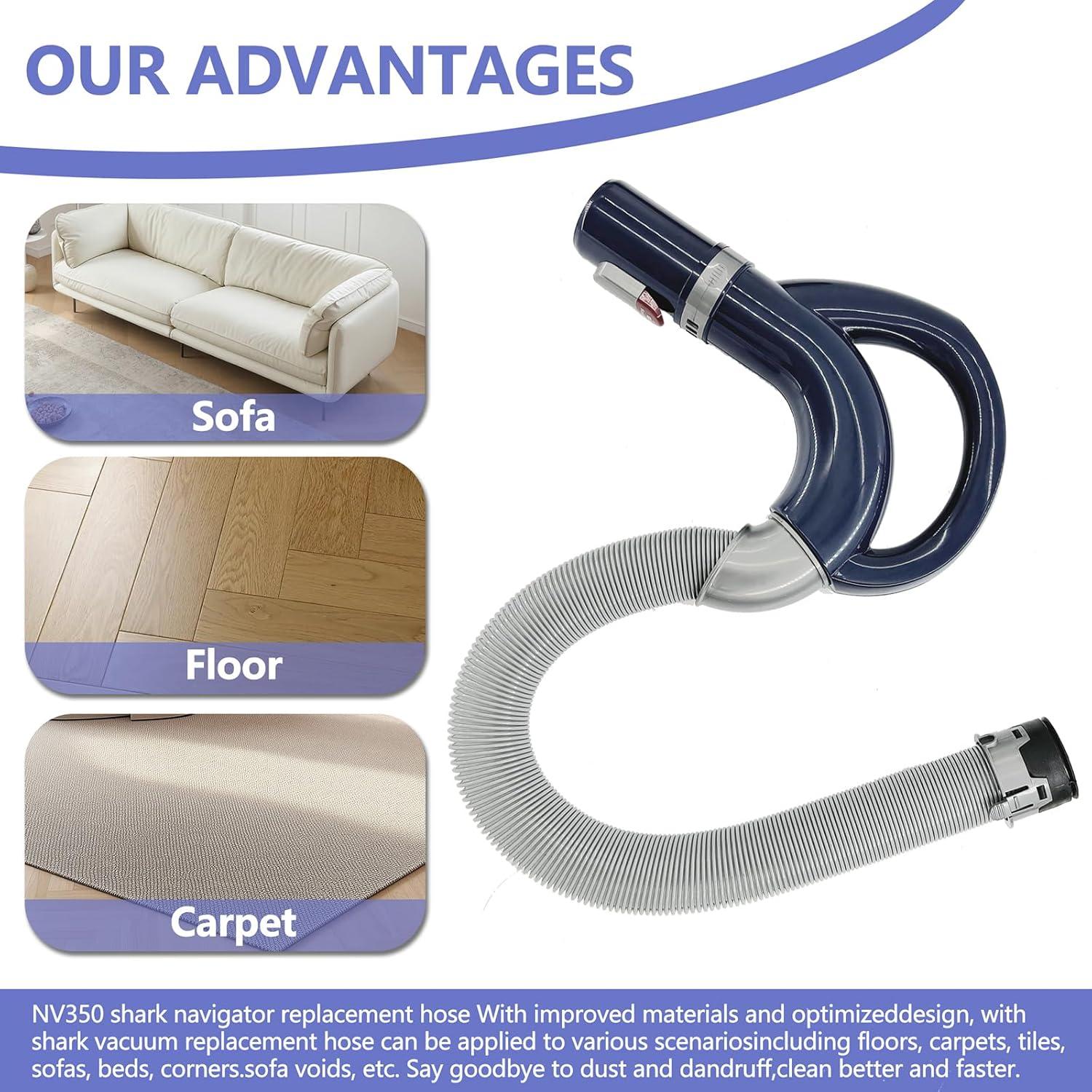 Mango de Manguera de Reemplazo LesinaVac NV360 Azul 2.3m