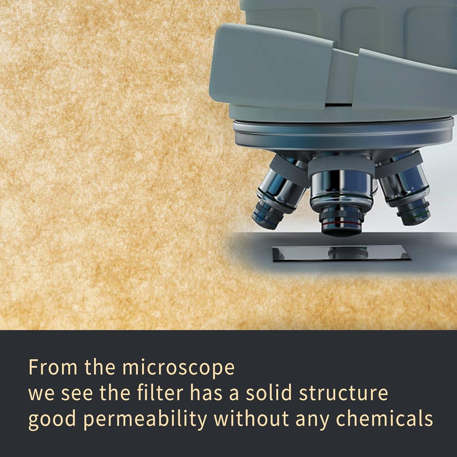 Filtros de Café PADELE #4 Naturales Sin Blanquear 200 Unidades