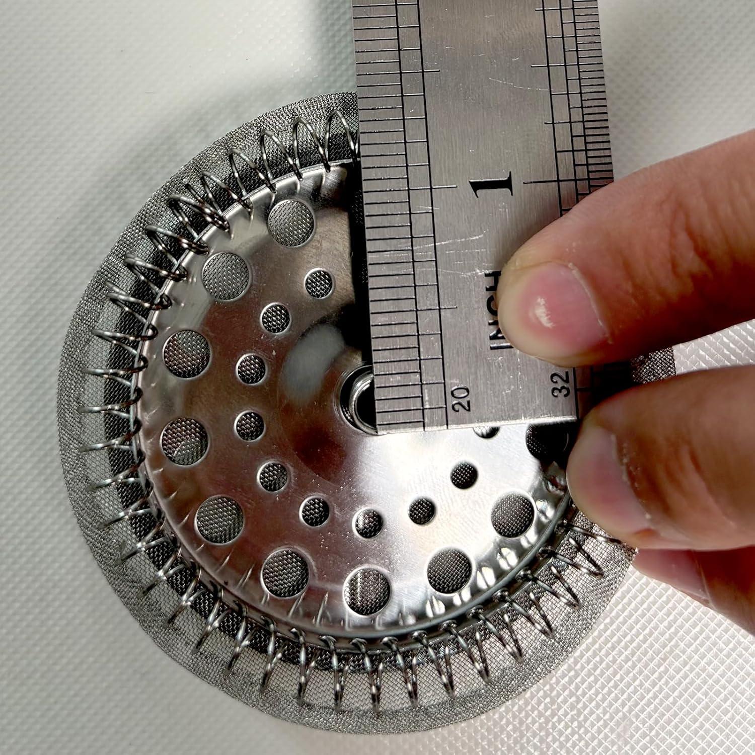 Set de 3 filtros de acero inoxidable para prensa francesa 12 oz