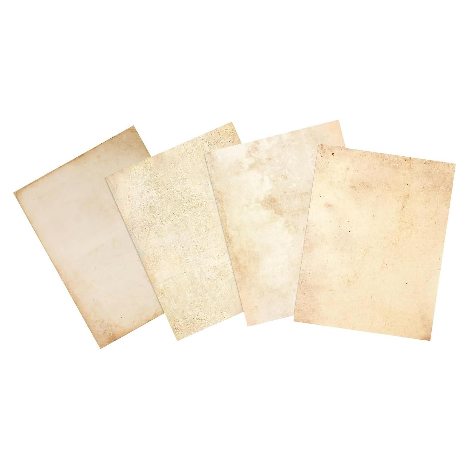 Papelería Vintage Rústica Cosco 80 Unidades 21.6x27.9 cm