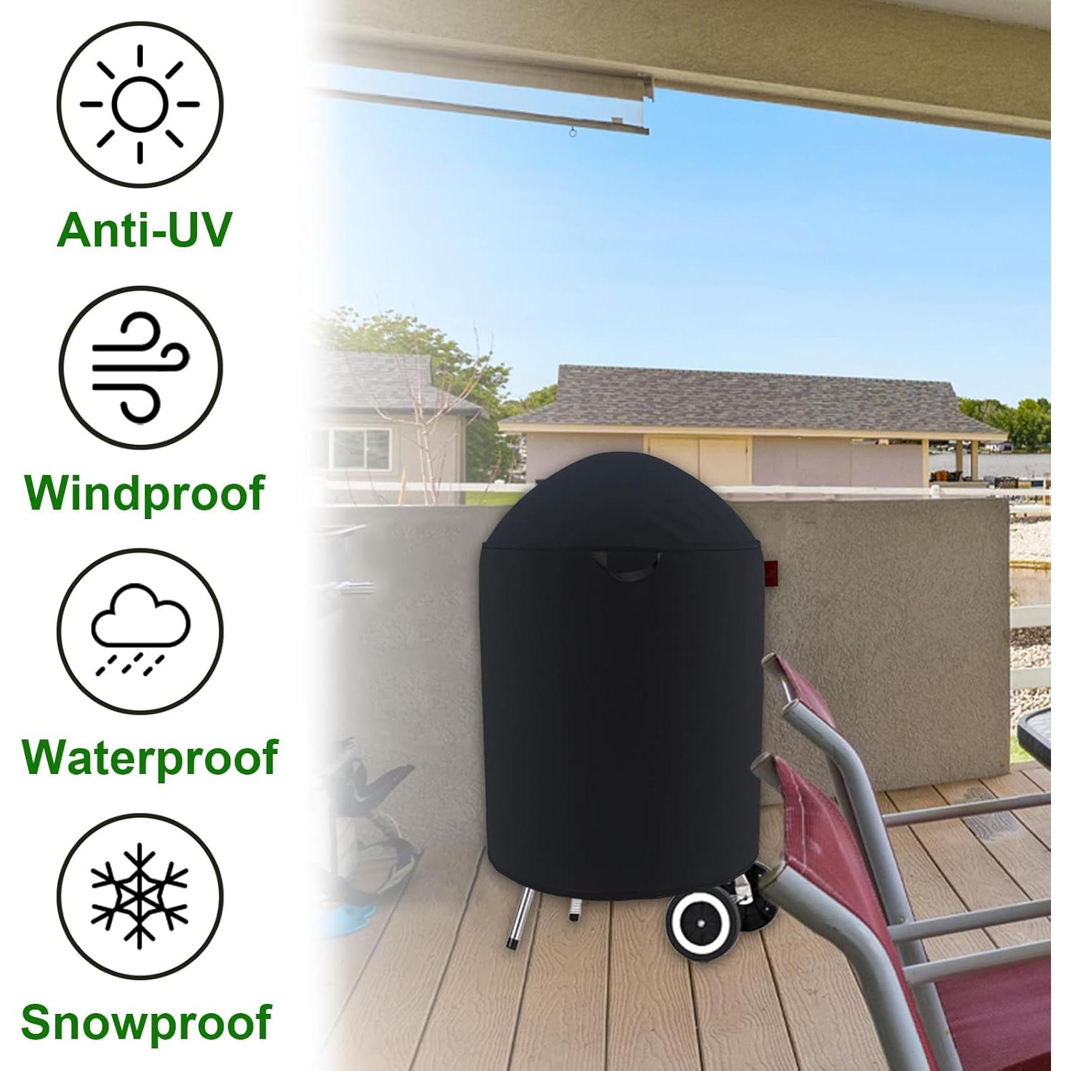 Funda para Parrilla 26.5" Cover Geny - Ultra-Durable 600D