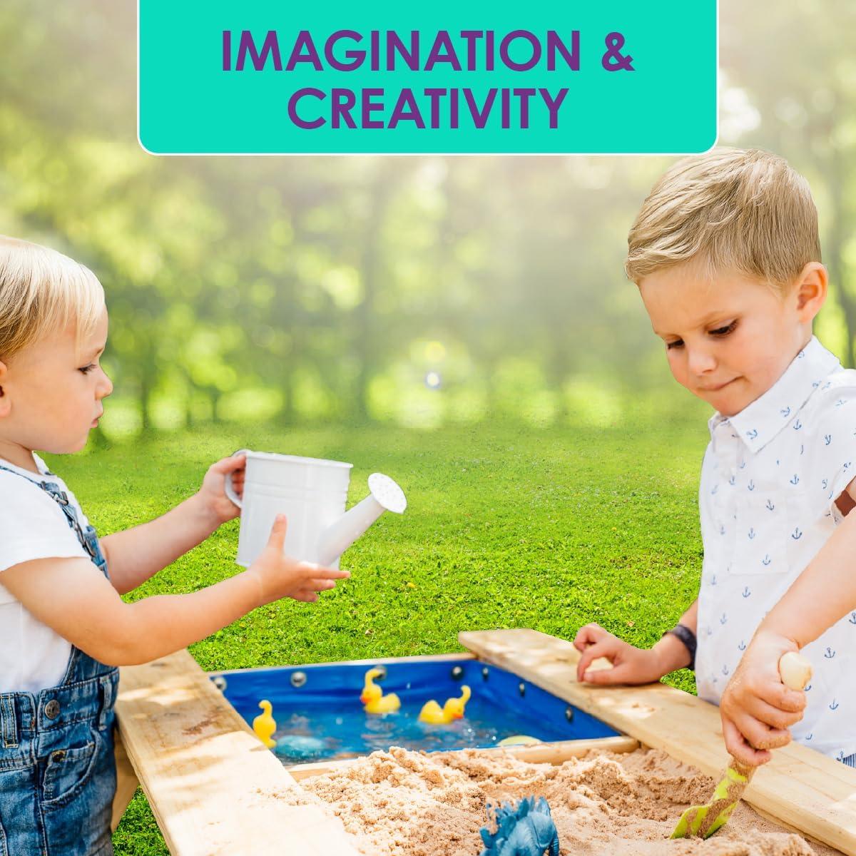 Mesa de Arena y Agua Plum Surfside - Madera Natural 104x89cm