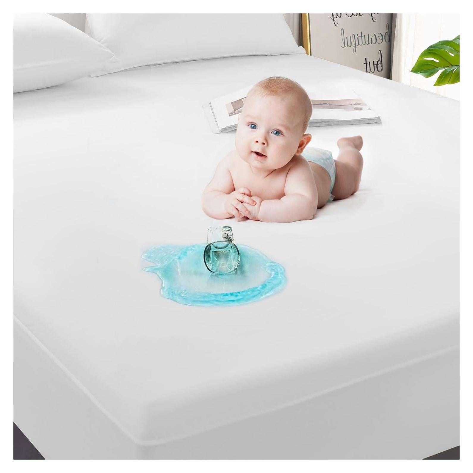 Protector de Colchón Impermeable GRT Individual 100% Lavable