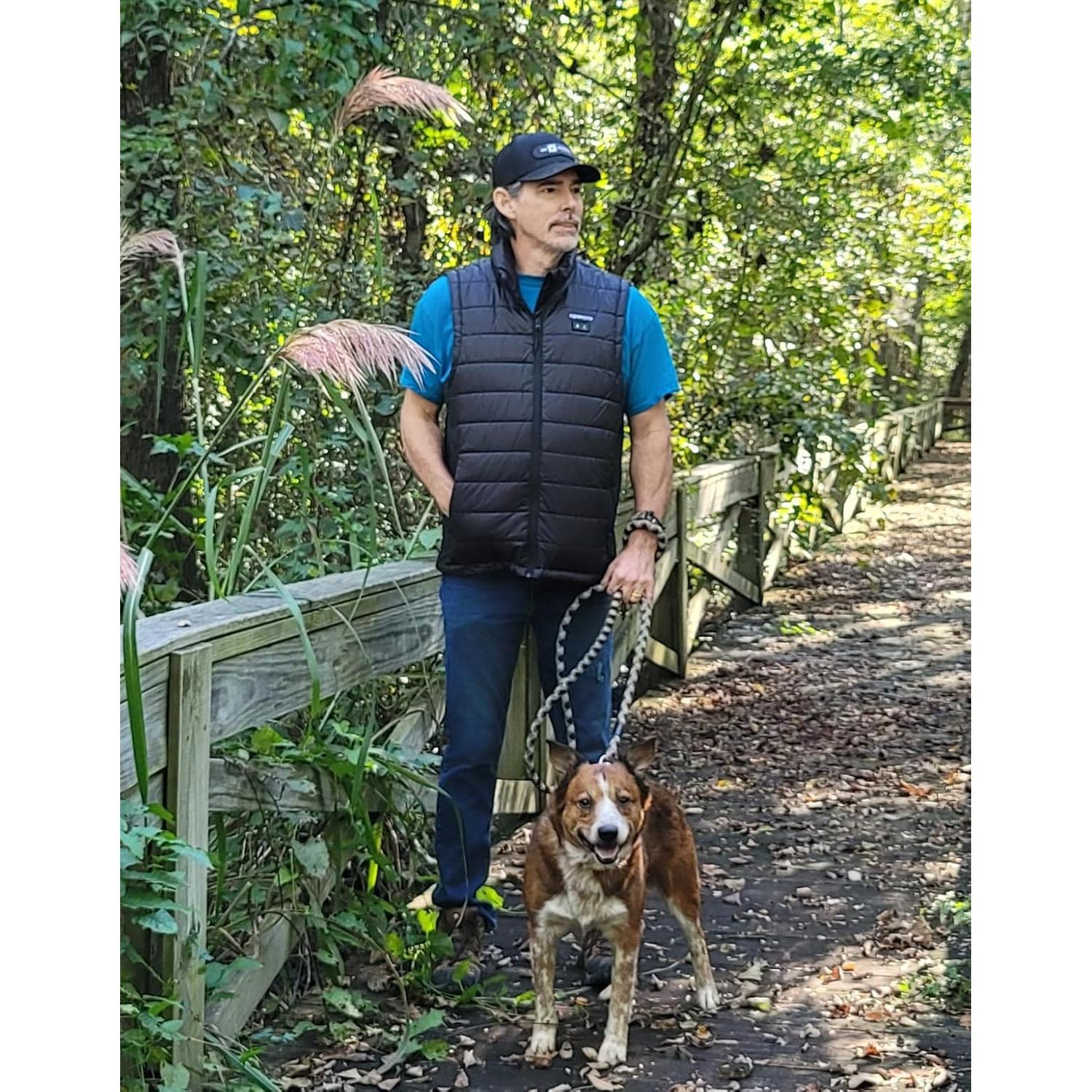 Chaleco Térmico KEMIMOTO Recargable para Hombres Negro