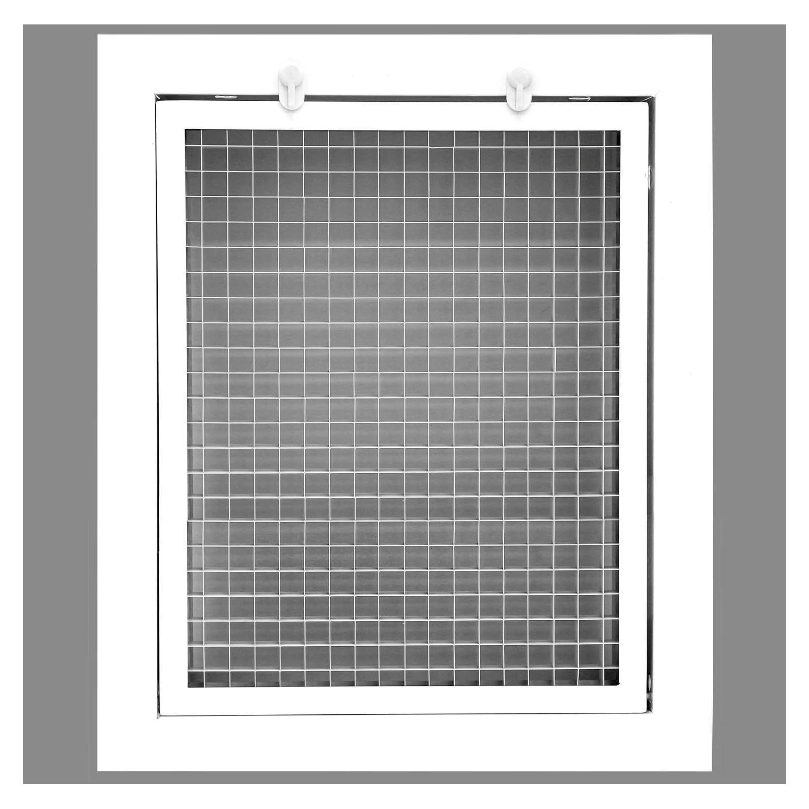 Filtro de Aire HVAC Premium 6x8" Aluminio Blanco Eggcrate