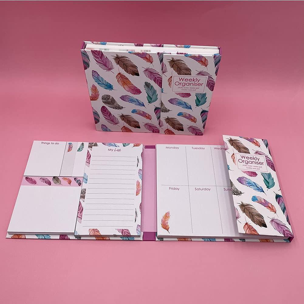 Organizador Semanal Nicepaper con Notas Autoadhesivas 420 Hojas